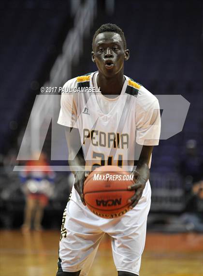Thumbnail 1 in Moon Valley vs Peoria (Hoopin It Up At The Arena) photogallery.