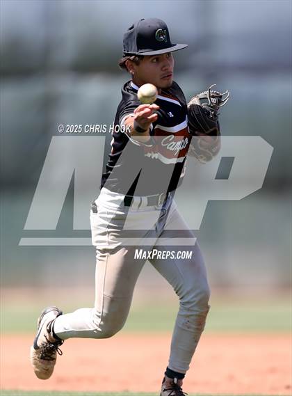 Thumbnail 2 in Campo Verde vs Canyon del Oro (AIA 5A Baseball Round 1A) photogallery.