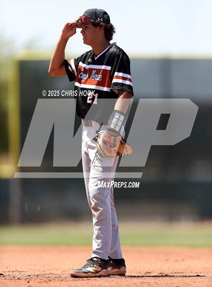 Thumbnail 2 in Campo Verde vs Canyon del Oro (AIA 5A Baseball Round 1A) photogallery.