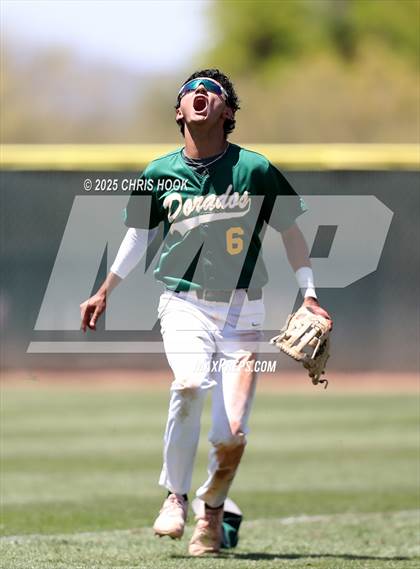 Thumbnail 2 in Campo Verde vs Canyon del Oro (AIA 5A Baseball Round 1A) photogallery.