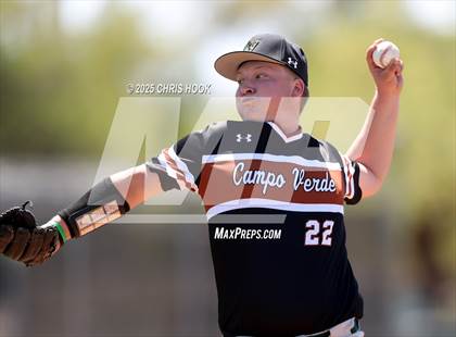 Thumbnail 3 in Campo Verde vs Canyon del Oro (AIA 5A Baseball Round 1A) photogallery.