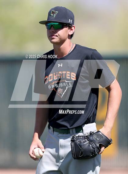 Thumbnail 2 in Campo Verde vs Canyon del Oro (AIA 5A Baseball Round 1A) photogallery.