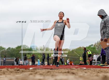 Thumbnail 3 in Suburban Red Conference Championship - Girls Field Events photogallery.
