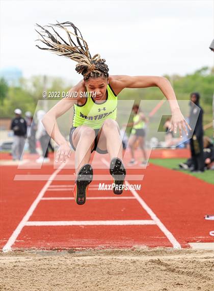 Thumbnail 1 in Suburban Red Conference Championship - Girls Field Events photogallery.