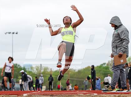 Thumbnail 3 in Suburban Red Conference Championship - Girls Field Events photogallery.