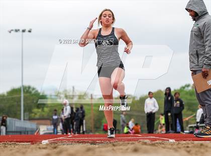 Thumbnail 2 in Suburban Red Conference Championship - Girls Field Events photogallery.