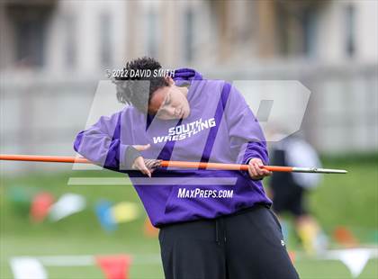 Thumbnail 2 in Suburban Red Conference Championship - Girls Field Events photogallery.