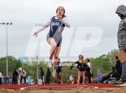 Thumbnail 3 in Suburban Red Conference Championship - Girls Field Events photogallery.