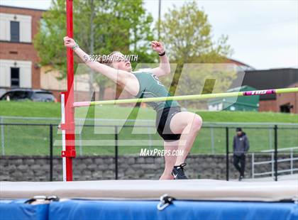 Thumbnail 2 in Suburban Red Conference Championship - Girls Field Events photogallery.