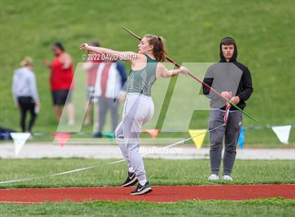 Thumbnail 2 in Suburban Red Conference Championship - Girls Field Events photogallery.