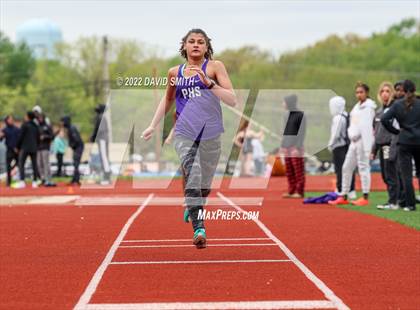 Thumbnail 3 in Suburban Red Conference Championship - Girls Field Events photogallery.