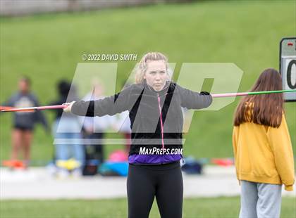Thumbnail 3 in Suburban Red Conference Championship - Girls Field Events photogallery.