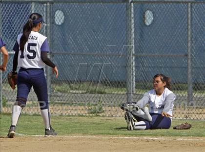 Thumbnail 2 in Elizabeth Learning Center vs. LACES (CIF LA City Section Small School Final) photogallery.