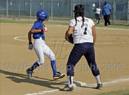 Thumbnail 3 in Elizabeth Learning Center vs. LACES (CIF LA City Section Small School Final) photogallery.