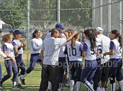 Thumbnail 2 in Elizabeth Learning Center vs. LACES (CIF LA City Section Small School Final) photogallery.