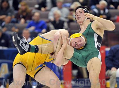 Thumbnail 2 in PIAA AAA Wrestling Championships (Finals) photogallery.