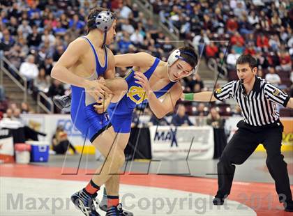 Thumbnail 3 in PIAA AAA Wrestling Championships (Finals) photogallery.