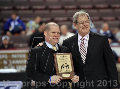 Thumbnail 3 in PIAA AAA Wrestling Championships (Finals) photogallery.