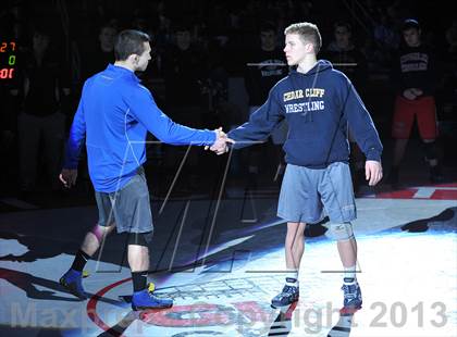 Thumbnail 2 in PIAA AAA Wrestling Championships (Finals) photogallery.