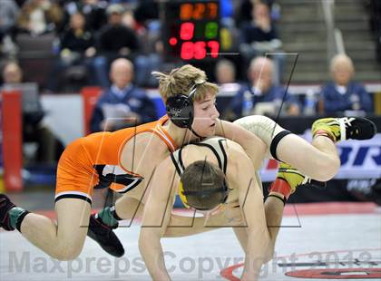 Thumbnail 2 in PIAA AAA Wrestling Championships (Finals) photogallery.