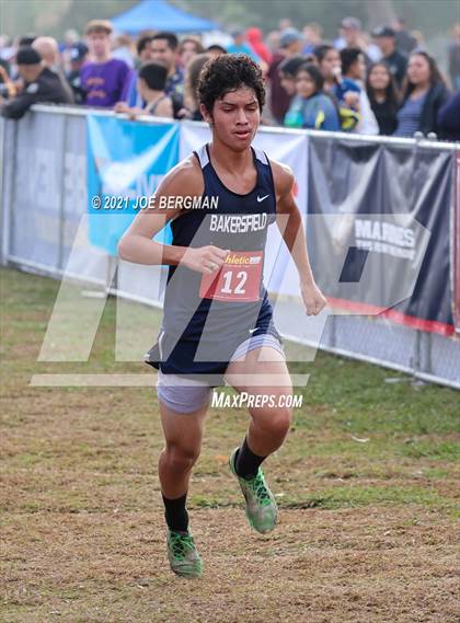 Thumbnail 2 in CIF Central Section Cross Country Championships (Boys D1 Race) photogallery.