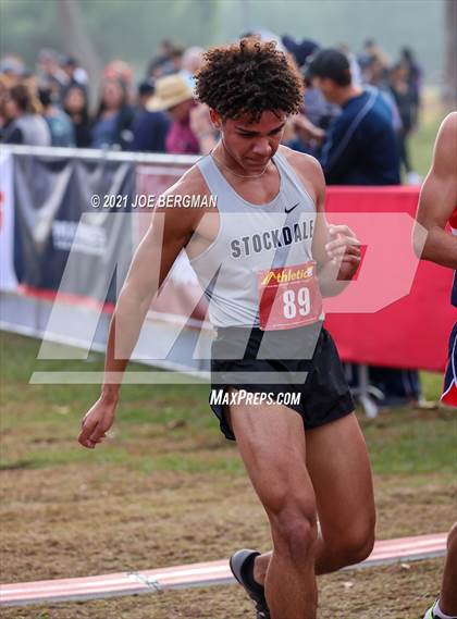 Thumbnail 1 in CIF Central Section Cross Country Championships (Boys D1 Race) photogallery.