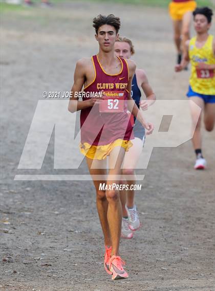 Thumbnail 2 in CIF Central Section Cross Country Championships (Boys D1 Race) photogallery.