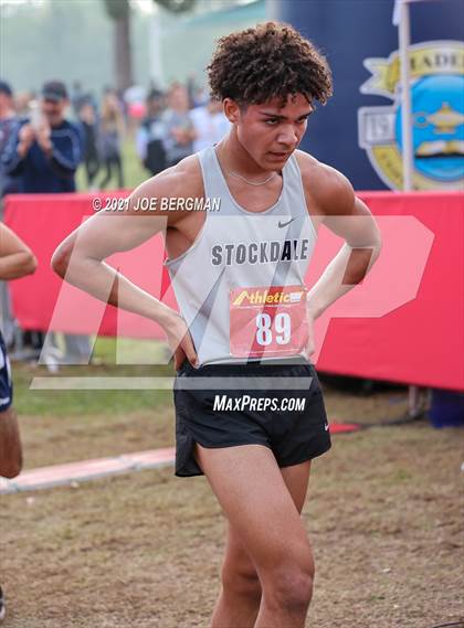 Thumbnail 2 in CIF Central Section Cross Country Championships (Boys D1 Race) photogallery.