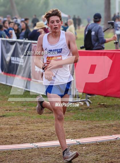 Thumbnail 3 in CIF Central Section Cross Country Championships (Boys D1 Race) photogallery.
