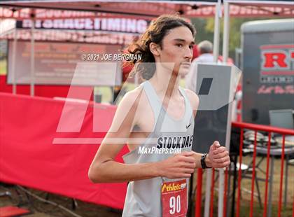 Thumbnail 2 in CIF Central Section Cross Country Championships (Boys D1 Race) photogallery.