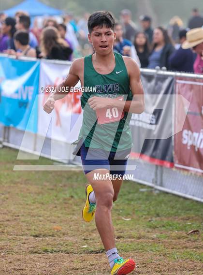 Thumbnail 1 in CIF Central Section Cross Country Championships (Boys D1 Race) photogallery.