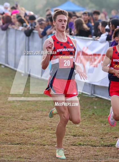 Thumbnail 1 in CIF Central Section Cross Country Championships (Boys D1 Race) photogallery.