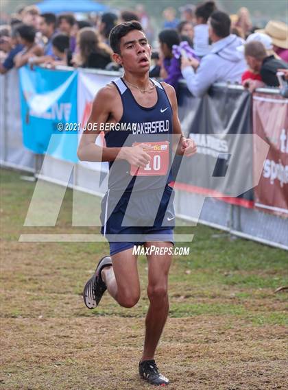 Thumbnail 2 in CIF Central Section Cross Country Championships (Boys D1 Race) photogallery.