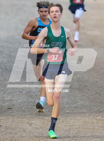Thumbnail 1 in CIF Central Section Cross Country Championships (Boys D1 Race) photogallery.
