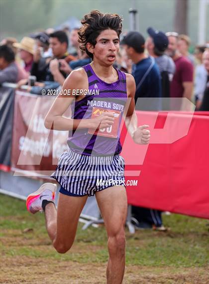Thumbnail 2 in CIF Central Section Cross Country Championships (Boys D1 Race) photogallery.