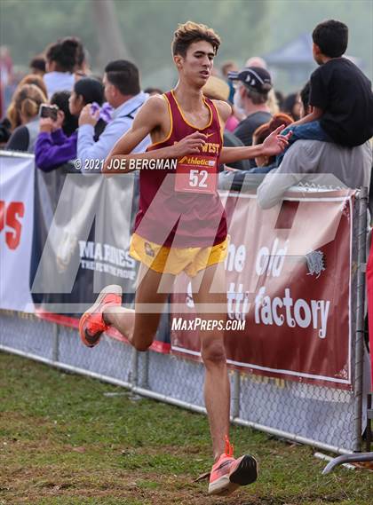 Thumbnail 3 in CIF Central Section Cross Country Championships (Boys D1 Race) photogallery.