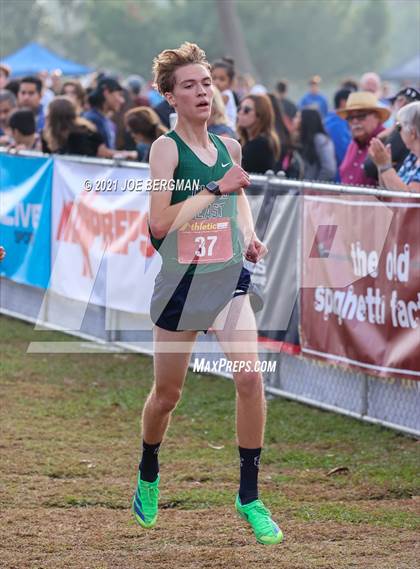 Thumbnail 1 in CIF Central Section Cross Country Championships (Boys D1 Race) photogallery.