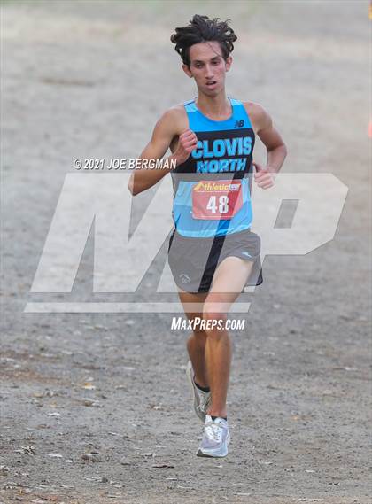 Thumbnail 1 in CIF Central Section Cross Country Championships (Boys D1 Race) photogallery.
