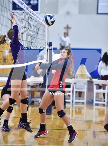 Thumbnail 3 in Ascension Catholic vs Teurlings Catholic (Catholic League Tournament) photogallery.