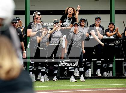 Thumbnail 1 in Guyer vs Keller Game 3 (UIL 6A Regional Finals) photogallery.