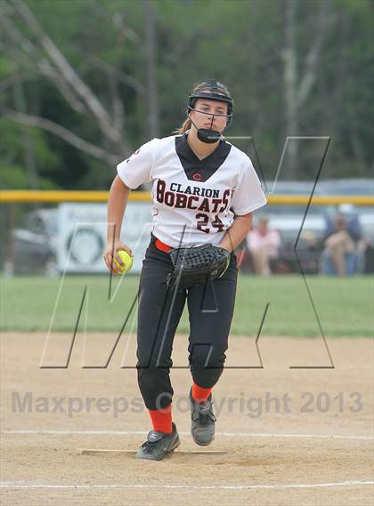 Thumbnail 2 in Coudersport vs Clarion Area (PIAA District IX A Quarterfinal) photogallery.
