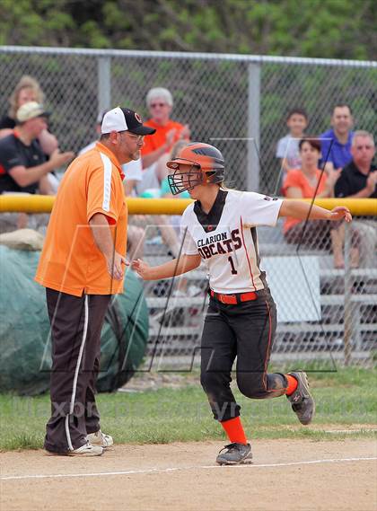 Thumbnail 1 in Coudersport vs Clarion Area (PIAA District IX A Quarterfinal) photogallery.