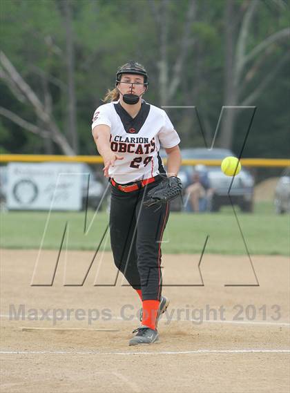 Thumbnail 2 in Coudersport vs Clarion Area (PIAA District IX A Quarterfinal) photogallery.