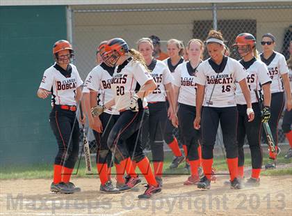 Thumbnail 2 in Coudersport vs Clarion Area (PIAA District IX A Quarterfinal) photogallery.