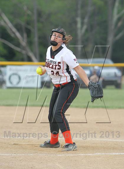 Thumbnail 3 in Coudersport vs Clarion Area (PIAA District IX A Quarterfinal) photogallery.