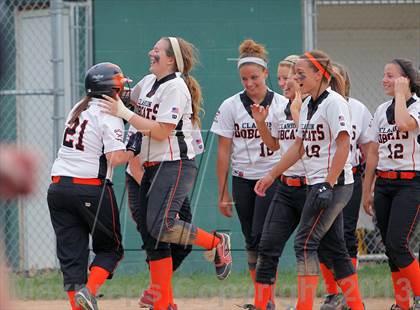 Thumbnail 2 in Coudersport vs Clarion Area (PIAA District IX A Quarterfinal) photogallery.