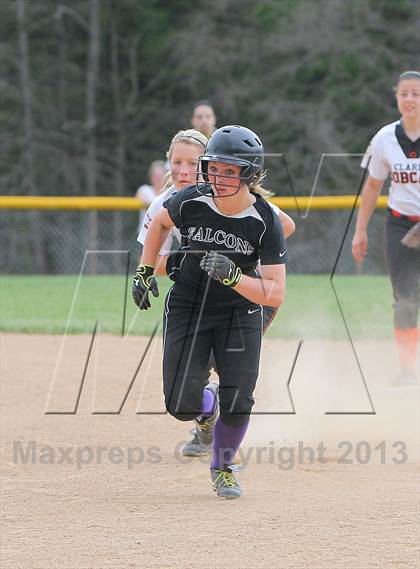 Thumbnail 2 in Coudersport vs Clarion Area (PIAA District IX A Quarterfinal) photogallery.