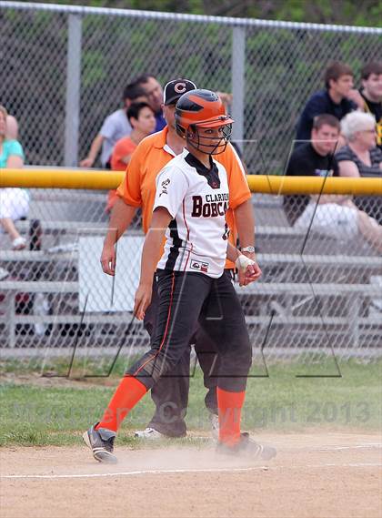 Thumbnail 3 in Coudersport vs Clarion Area (PIAA District IX A Quarterfinal) photogallery.