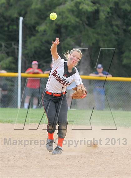 Thumbnail 2 in Coudersport vs Clarion Area (PIAA District IX A Quarterfinal) photogallery.