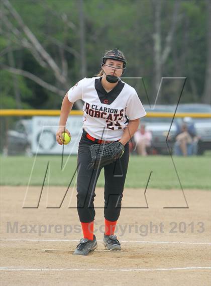 Thumbnail 1 in Coudersport vs Clarion Area (PIAA District IX A Quarterfinal) photogallery.